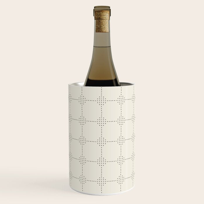seamless dot pattern minimalistic Wine Chiller Gallery Image 1