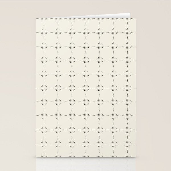 seamless dot pattern minimalistic Stationery Card Gallery Image 2