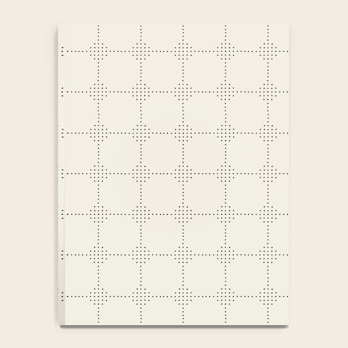 seamless dot pattern minimalistic Notebook Gallery Image 4