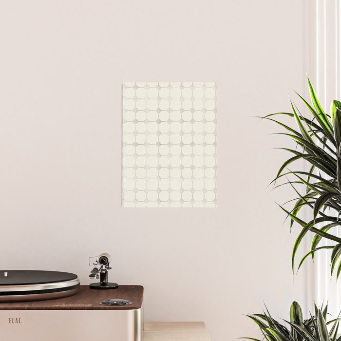 seamless dot pattern minimalistic Poster Gallery Image 2