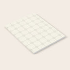seamless dot pattern minimalistic Notebook Gallery Image 2