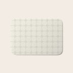 seamless dot pattern minimalistic Bath Mat Gallery Image 1