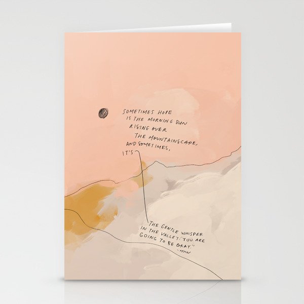 Sometimes Hope is Stationery Card Gallery Image 1