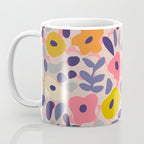 Funny sunny floral pattern Coffee Mug Gallery Image 3