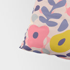 Funny sunny floral pattern Pillow Sham Gallery Image 4