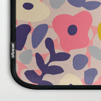 Funny sunny floral pattern Laptop Sleeve Gallery Image 3