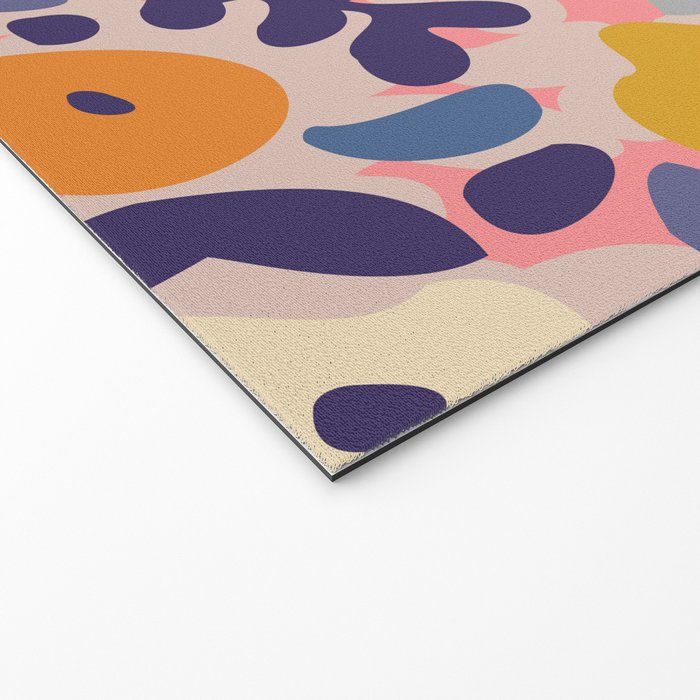 Funny sunny floral pattern Welcome Mat Gallery Image 2