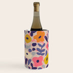 Funny sunny floral pattern Wine Chiller Gallery Image 2
