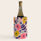 Funny sunny floral pattern Wine Chiller Gallery Image 1