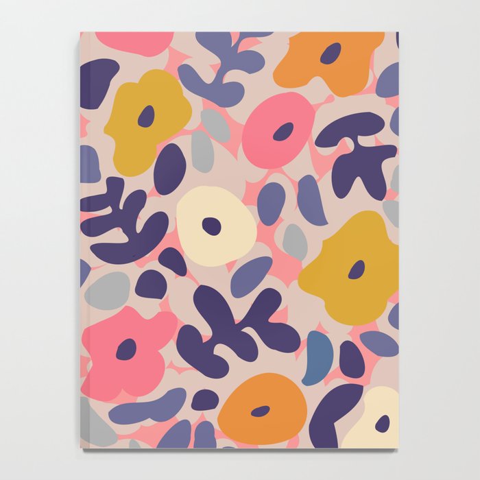 Funny sunny floral pattern Notebook Gallery Image 4