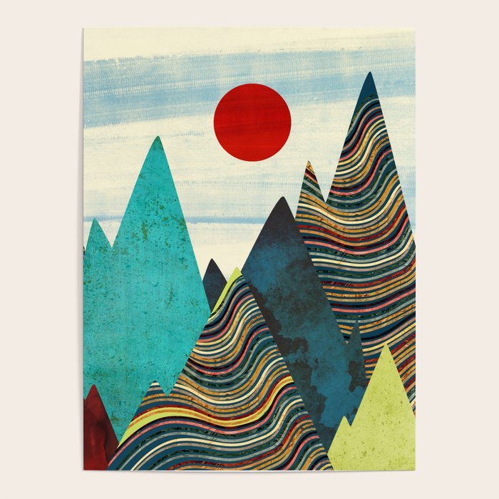 Color Peaks Poster Gallery Image 1