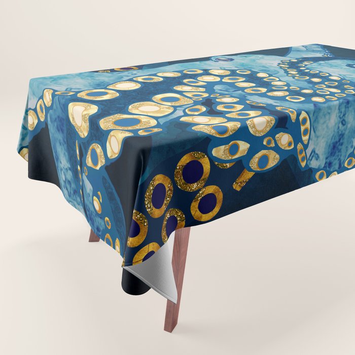 Metallic Octopus VII Tablecloth Gallery Image 1