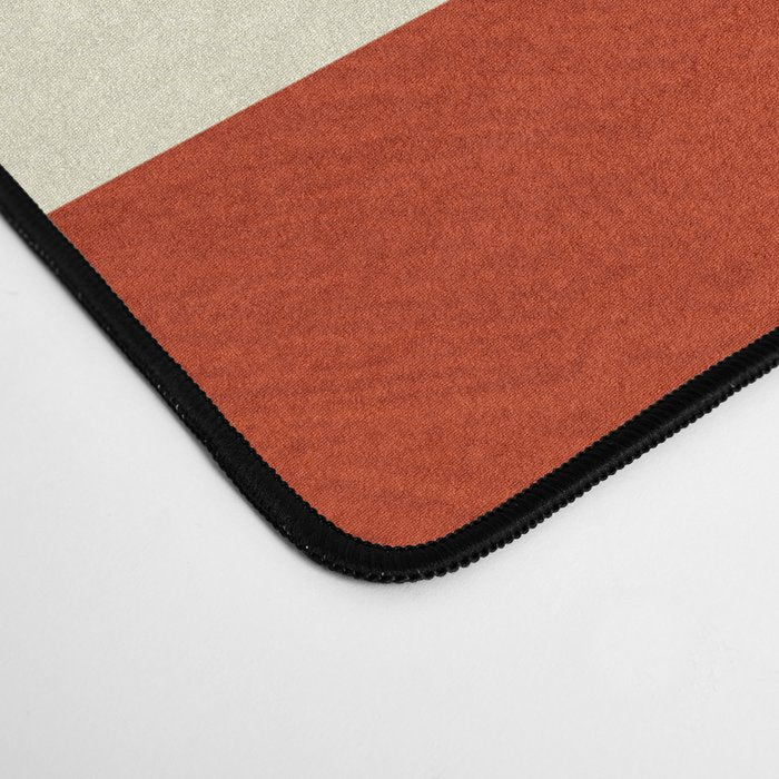 mid century abstract geometric Desk Mat Gallery Image 4