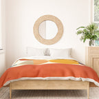 mid century abstract geometric Duvet Cover Gallery Image 3