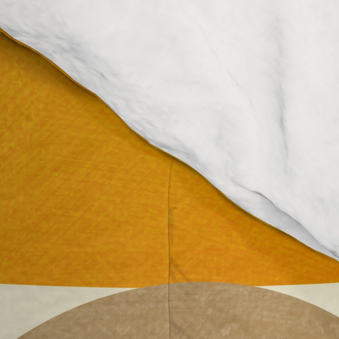 mid century abstract geometric Comforter Gallery Image 4
