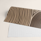 Tribal Pattern in Brown & Gray Wrapping Paper Gallery Image 2