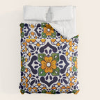 talavera mexican tile_4 Duvet Cover Gallery Image 6