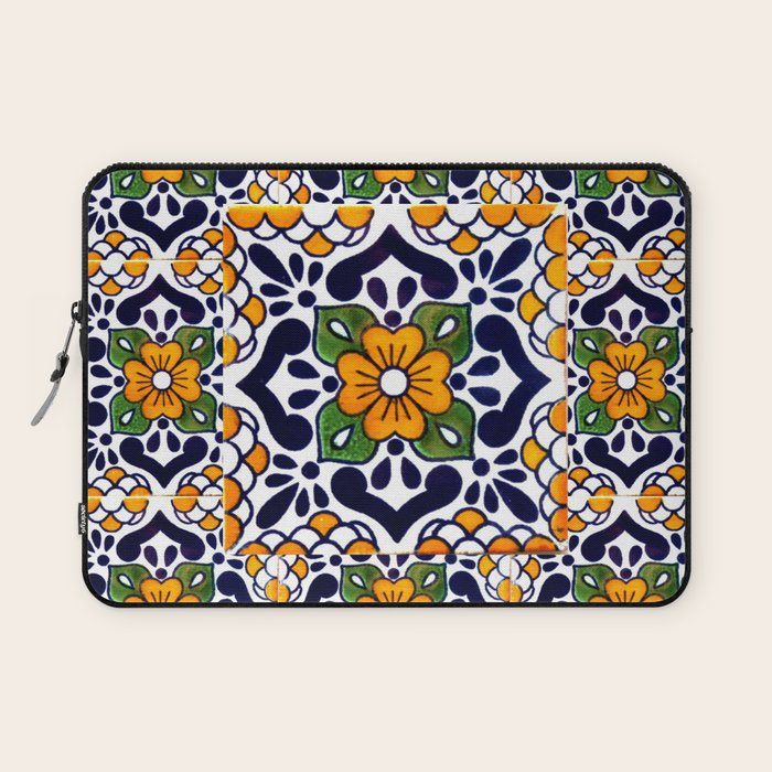 talavera mexican tile_4 Laptop Sleeve Gallery Image 1