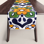 talavera mexican tile_4 Table Runner Gallery Image 1