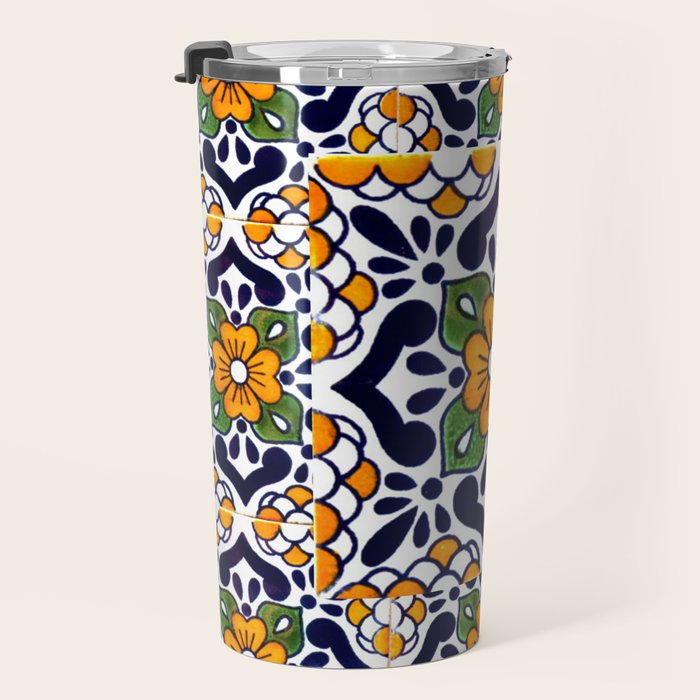 talavera mexican tile_4 Travel Mug Gallery Image 3