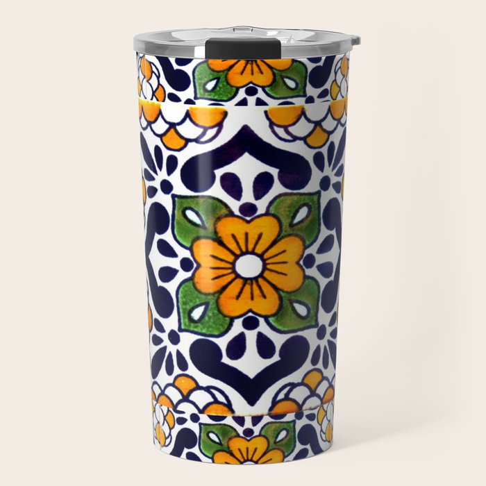 talavera mexican tile_4 Travel Mug Gallery Image 1