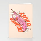 BOOKED AND BUSY (IN CREAM) Stationery Card Gallery Image 2