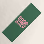 Good Vibes Only Yoga Mat Gallery Image 1