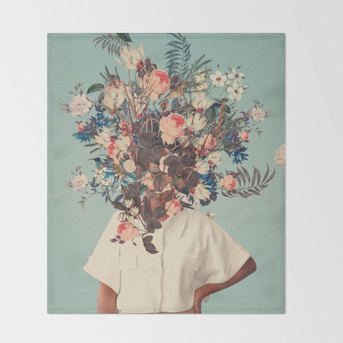 Thank God It's Spring Throw Blanket Gallery Image 2
