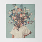Thank God It's Spring Throw Blanket Gallery Image 2