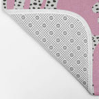 Pink Leopard Bath Mat Gallery Image 2