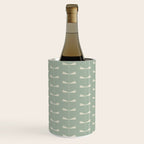 Dragonfly Pattern V Sage Green Wine Chiller Gallery Image 3