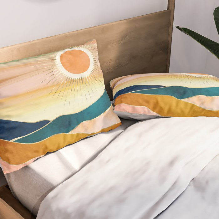 Jewel Dusk Pillow Sham Gallery Image 2