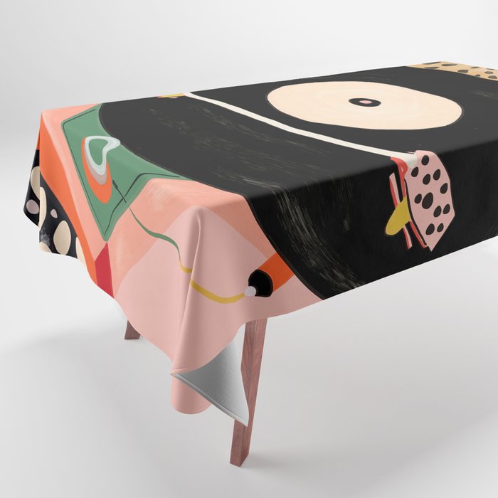 Nostalgic Grooves Tablecloth Gallery Image 1