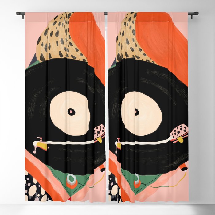 Nostalgic Grooves Window Curtain Gallery Image 5