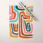 Feeling flow Wrapping Paper Gallery Image 1