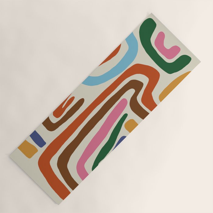 Feeling flow Yoga Mat Gallery Image 1