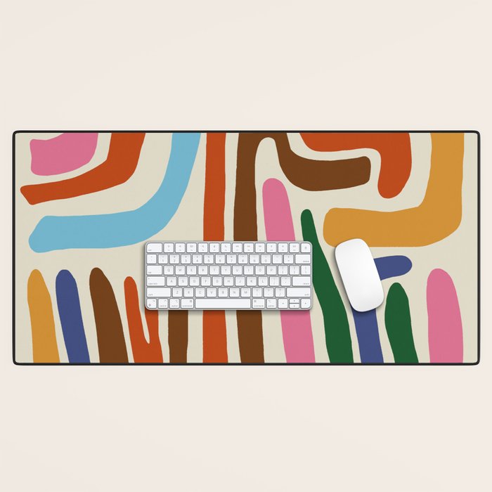 Feeling flow Desk Mat Gallery Image 1
