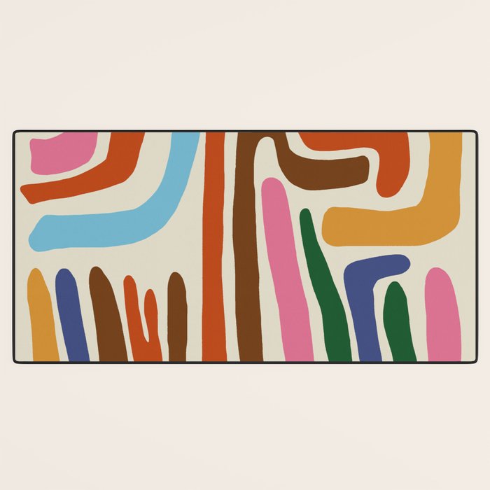Feeling flow Desk Mat Gallery Image 3