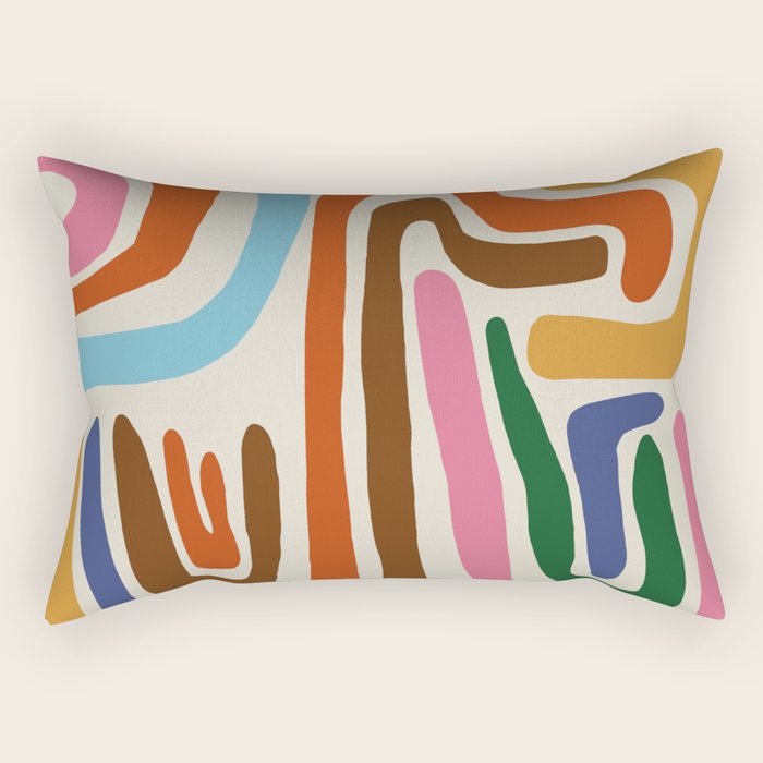 Feeling flow Rectangular Pillow Gallery Image 1