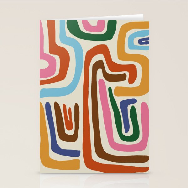 Feeling flow Stationery Card Gallery Image 1
