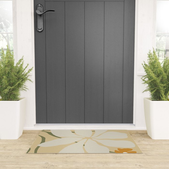 Retro Summer  Welcome Mat Gallery Image 3