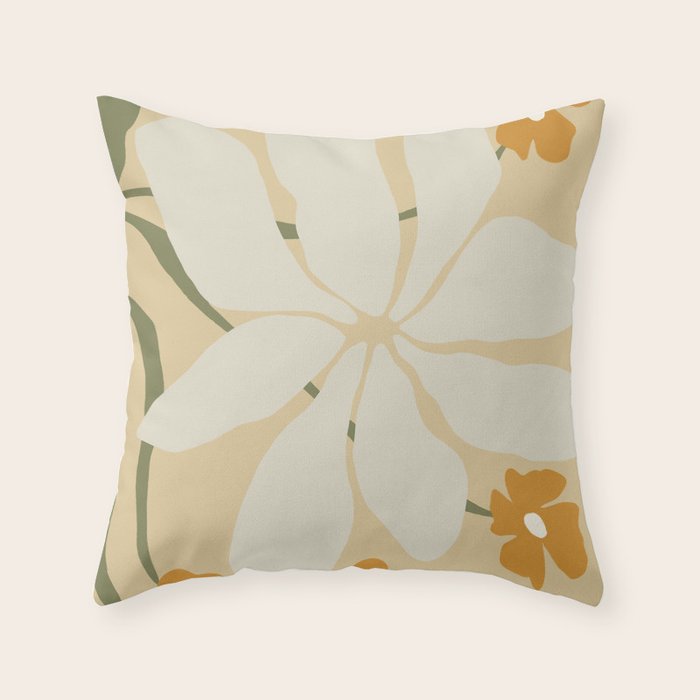 Retro Summer  Throw Pillow Gallery Image 6