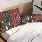 Haunted Ghost Forest  Pillow Sham Gallery Image 2