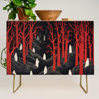 Haunted Ghost Forest  Credenza Gallery Image 1