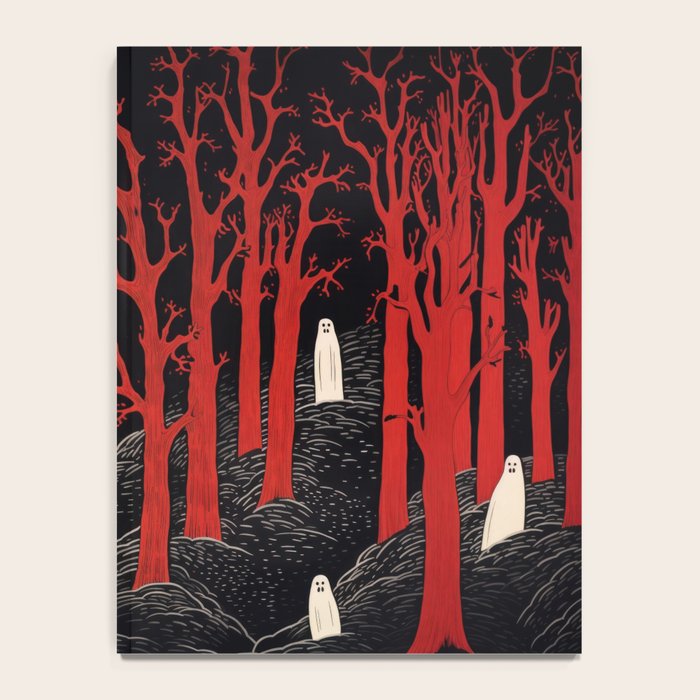 Haunted Ghost Forest  Notebook Gallery Image 4