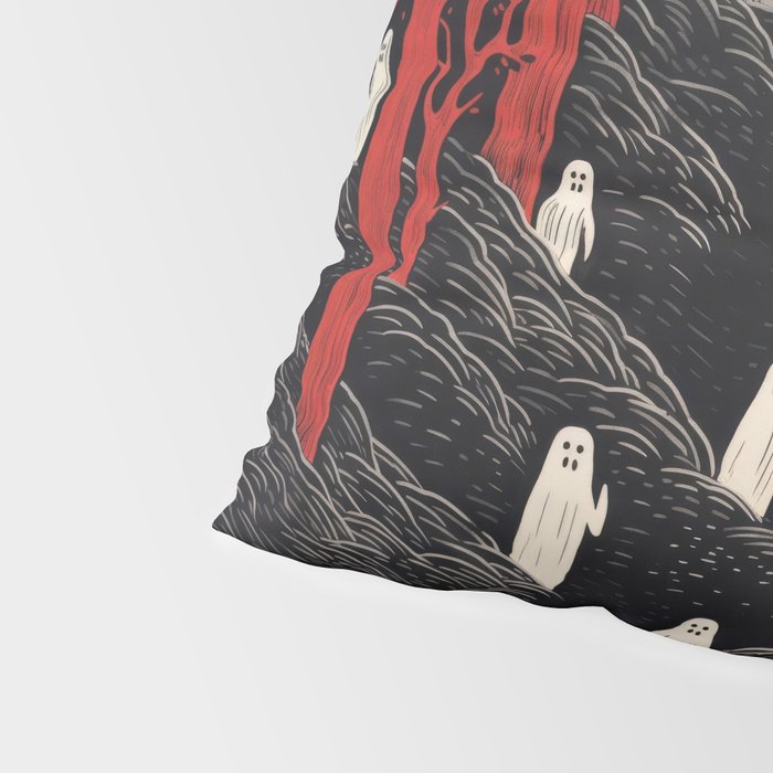 Haunted Ghost Forest  Pillow Sham Gallery Image 4