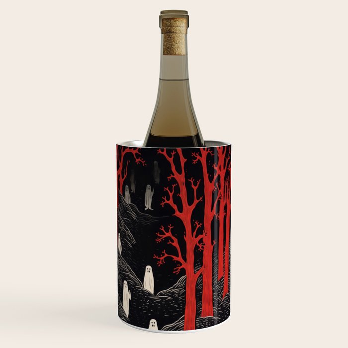 Haunted Ghost Forest  Wine Chiller Gallery Image 1