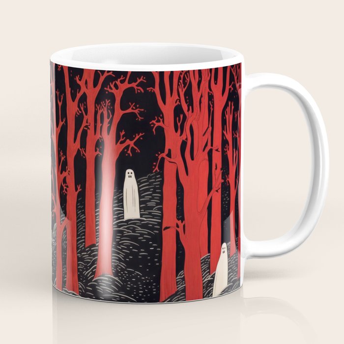 Haunted Ghost Forest  Coffee Mug Gallery Image 1