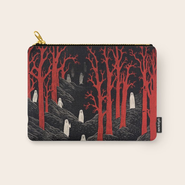 Haunted Ghost Forest  Carry All Pouch Gallery Image 1