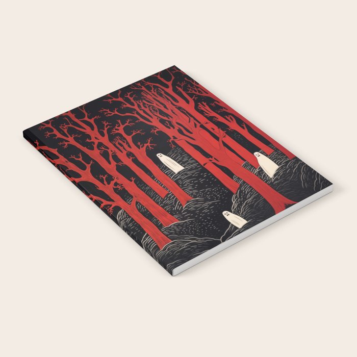 Haunted Ghost Forest  Notebook Gallery Image 1